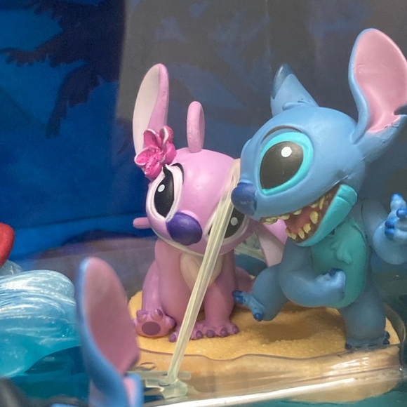 Disney Lilo & Stitch Figurine Playset 6 Figures Play Set NEW (Cake Topper) - Picture 4 of 9